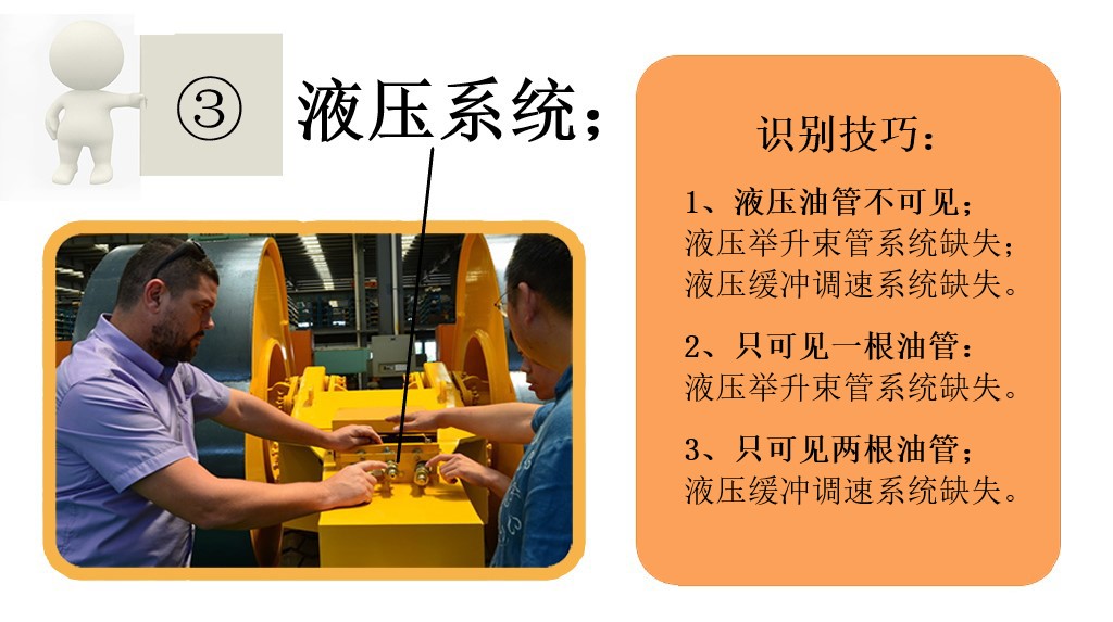 怎么識(shí)別“液壓緩沖調(diào)速系統(tǒng)”的有無(wú)?